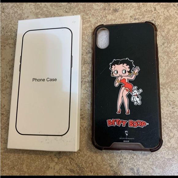 Officially Licensed Betty Boop Skinit Pro Phone Case Compatible with iPhone X - Picture 2 of 9